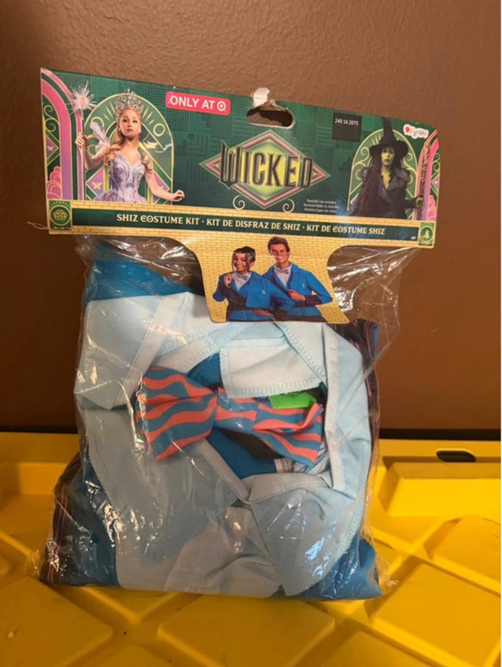 Adult wicked shiz Costume Jacket Top & Bow Tie 2pc OZ Universal